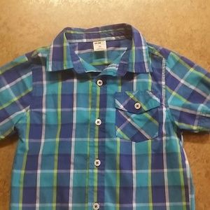 Boys Plaid Shirt